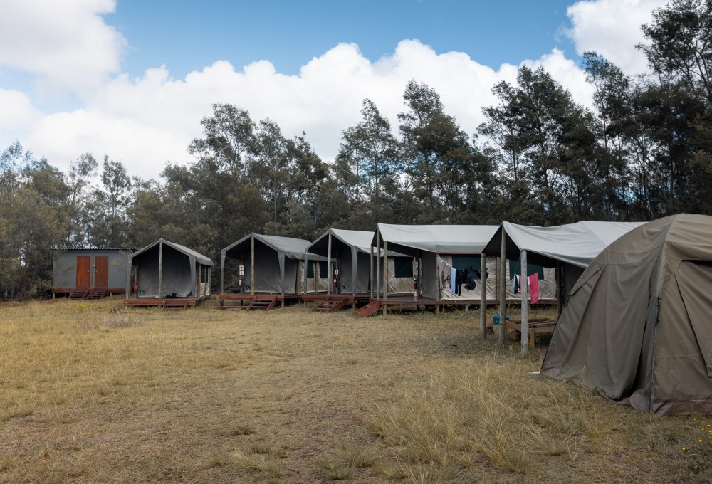 wayers Home / Camp direkt im Gondwana Reservat