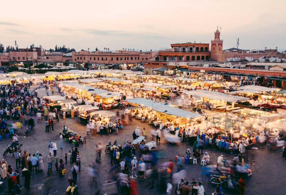 Tag 2: Ausflug durch die bunte Medina
