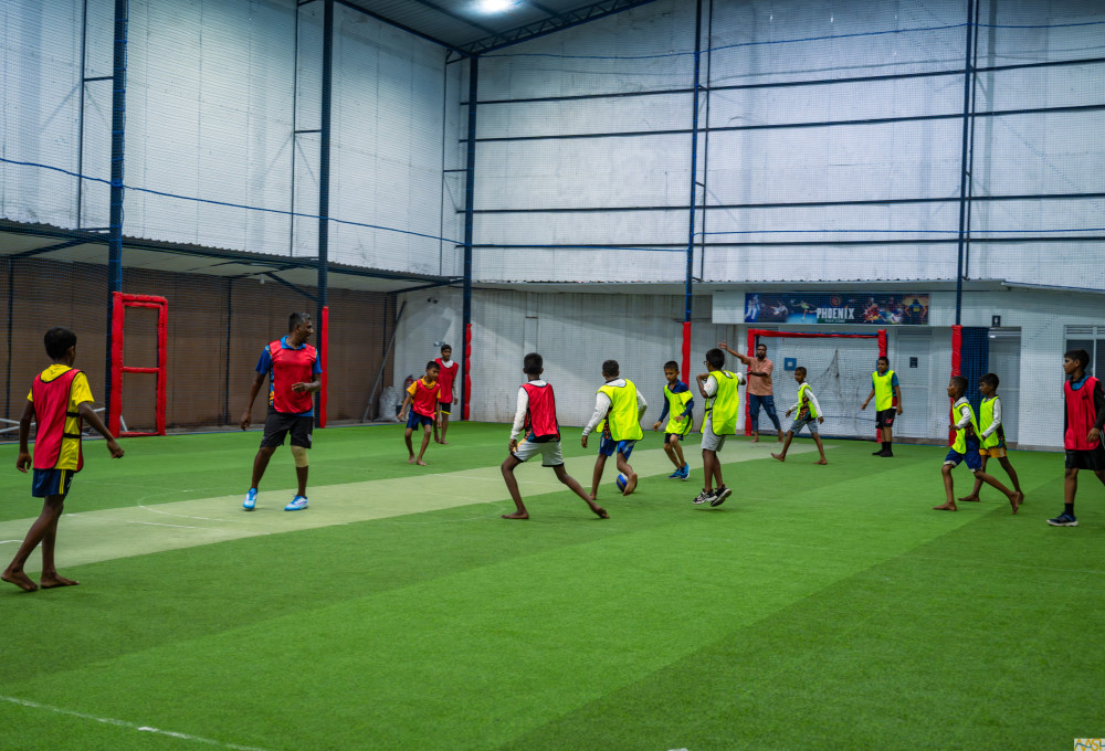 Sport-Projekt auf Sri Lanka