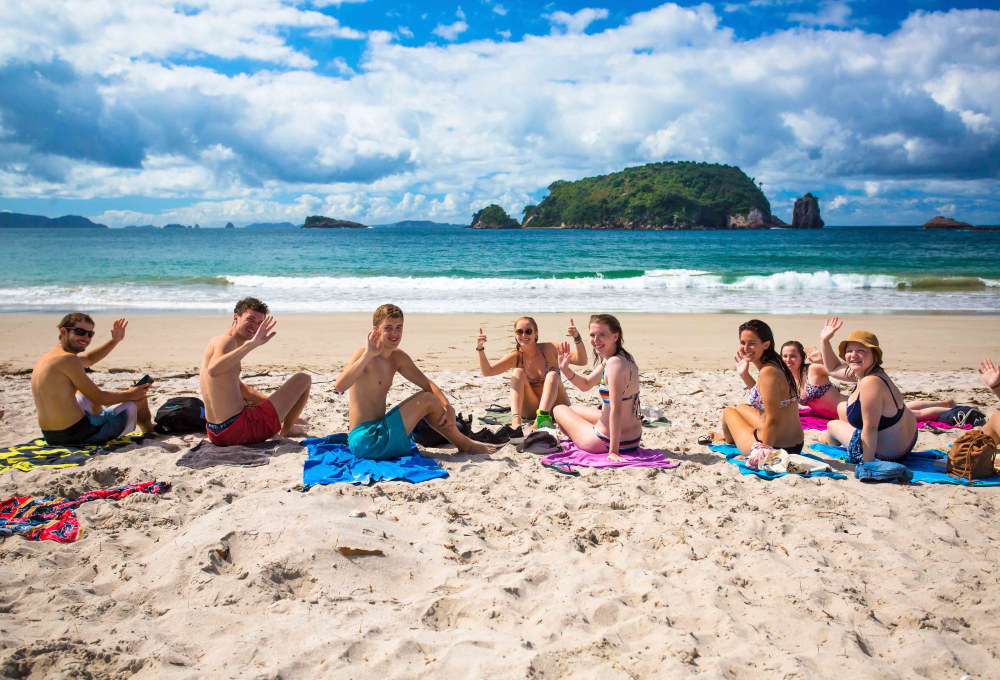 Tag 2: Hahei Beach & Hot Water Beach