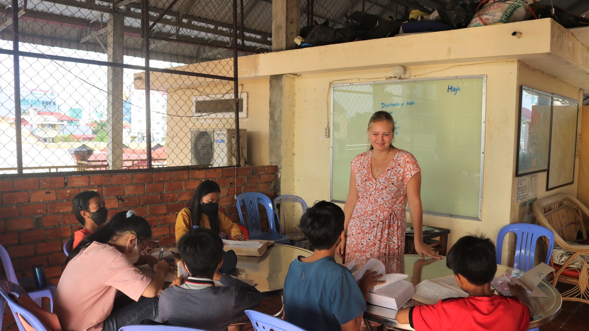 Unterrichten in Kambodscha