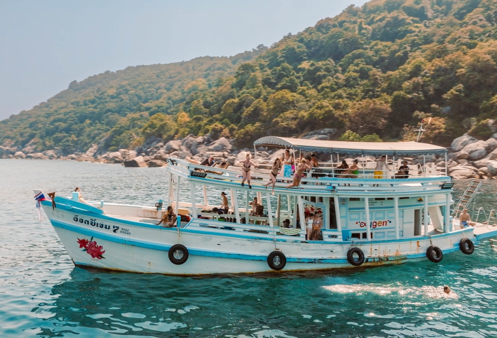 Tag 13: Koh Tao & Nang Yuan Schnorcheltour