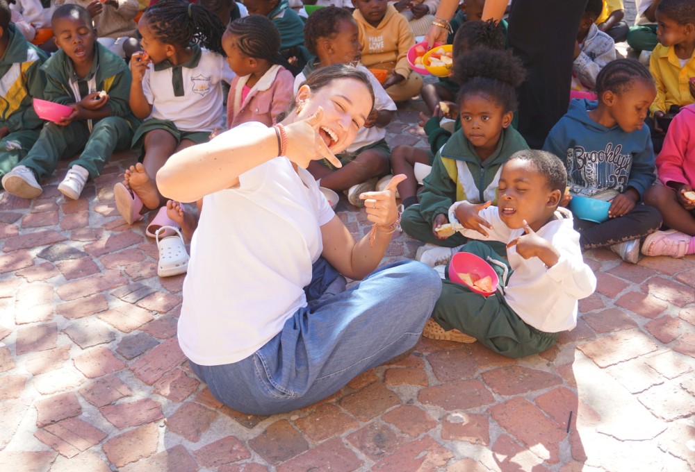 Sozialarbeit mit Kindern in Südafrika (bei Kapstadt)