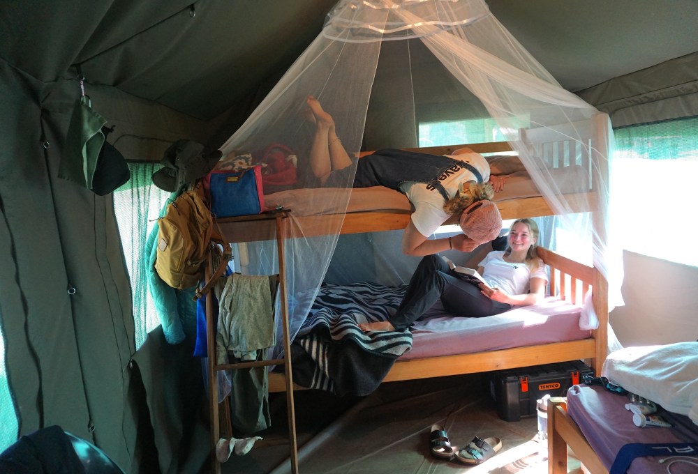 wayers Home / Camp direkt im Gondwana Reservat
