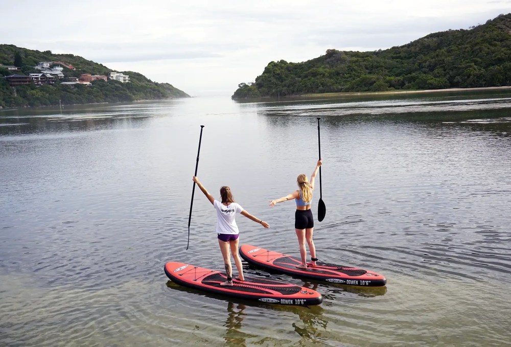 Tag 2: Erstes Coaching & Stand-up-Paddling
