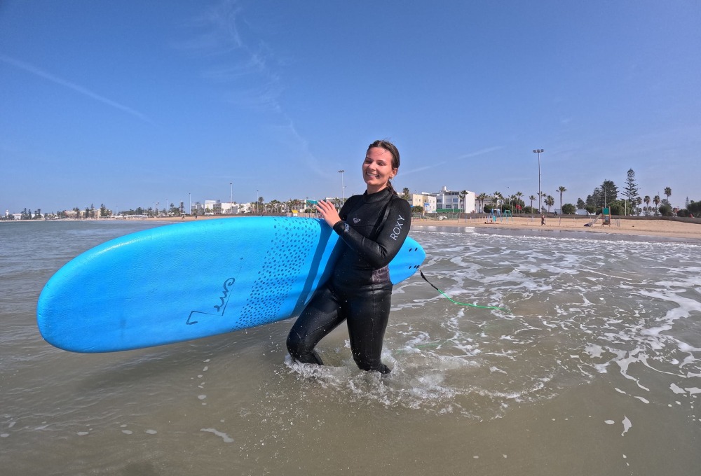 Tag 9: Skala de la Ville & Surfstunde