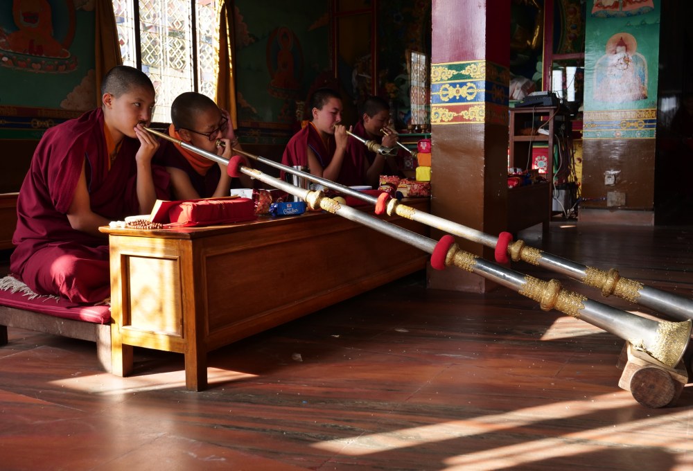 Tag 3-8: Yoga, Meditation & Karma-Arbeit im Kloster