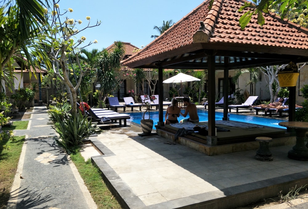 Strand Resort auf Nusa Lembongan