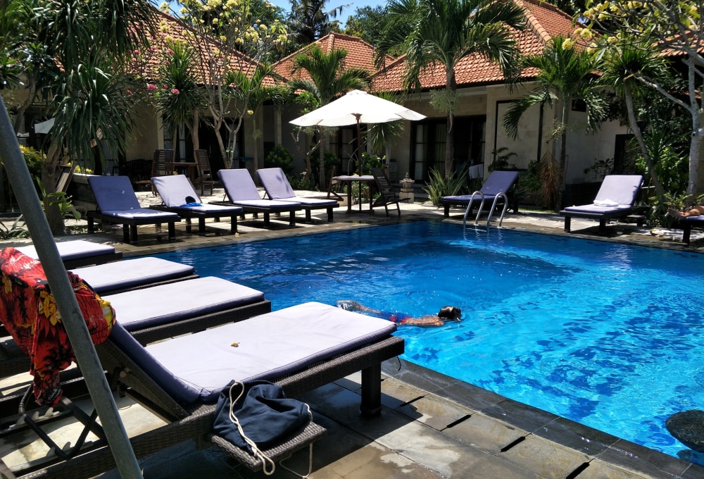 Strand Resort auf Nusa Lembongan