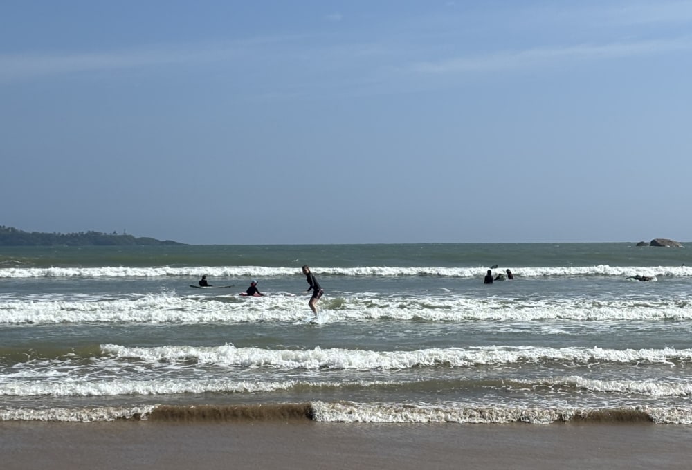Tag 2: Surflesson, Märkte & Galle Dutch Fort