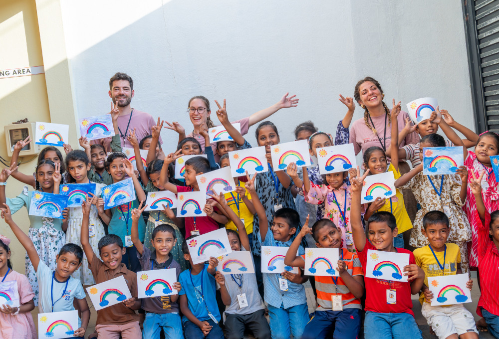 Unterrichten auf Sri Lanka