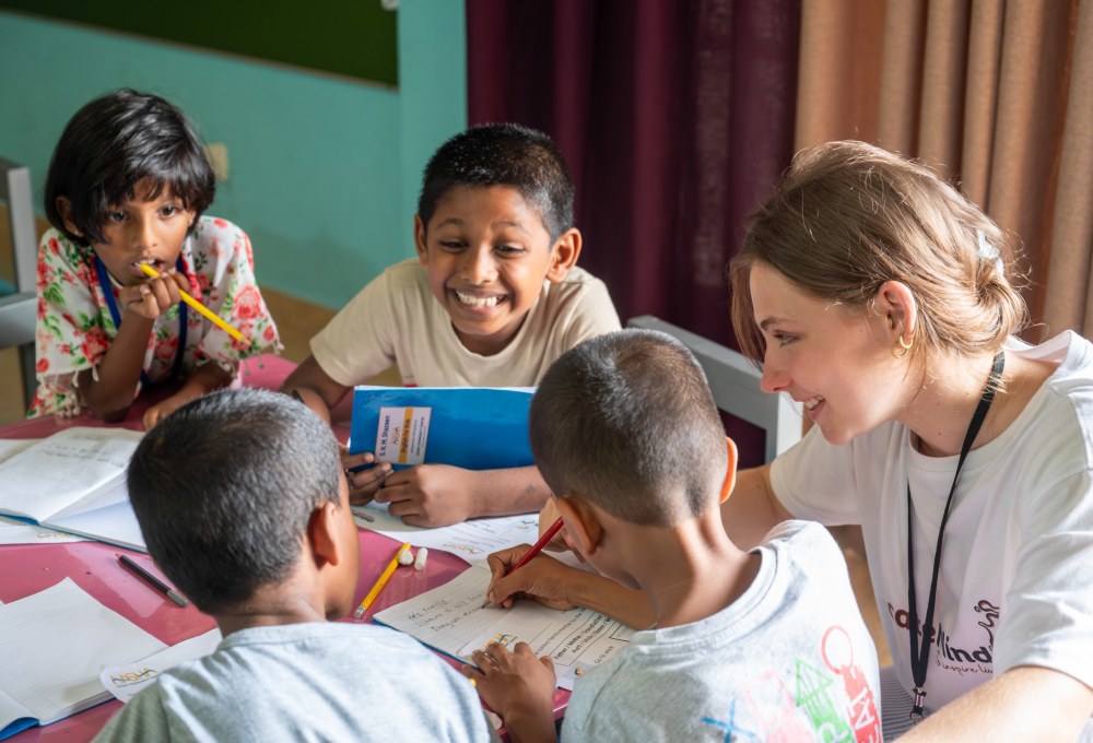 Unterrichten auf Sri Lanka
