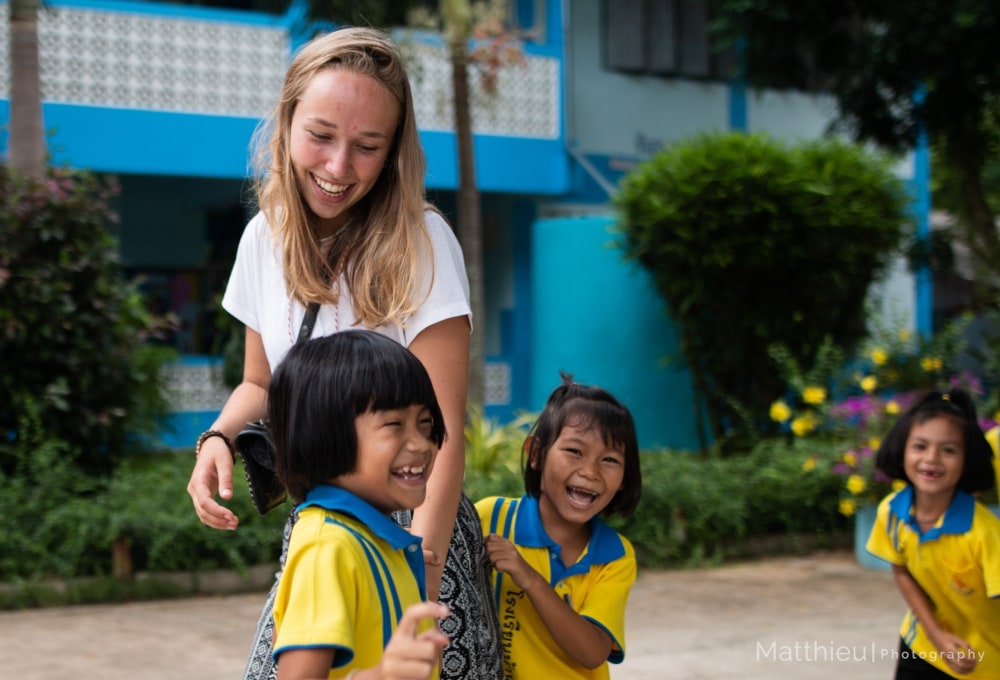 Sozialarbeit mit Kindern und Unterrichten Thailand (Koh Samui)