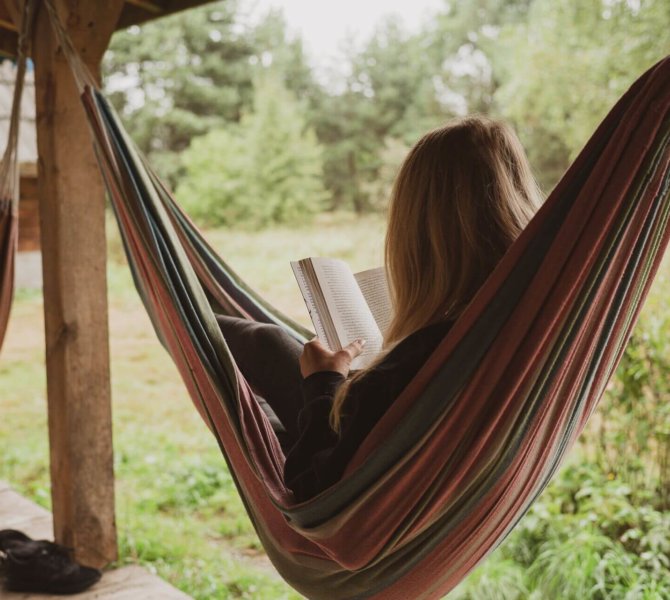 Hängematte, Mädchen