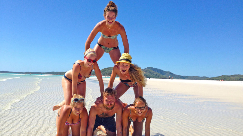 work-and-travel, australien, gruppe