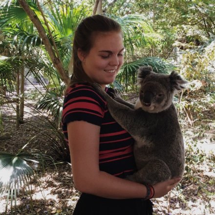 Ich-mit-Koala-Australia-Zoo-Brisbane-Australien