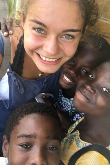 Sozialarbeit-mit-Kindern, Freiwilligenarbeit, Kinder, Ghana