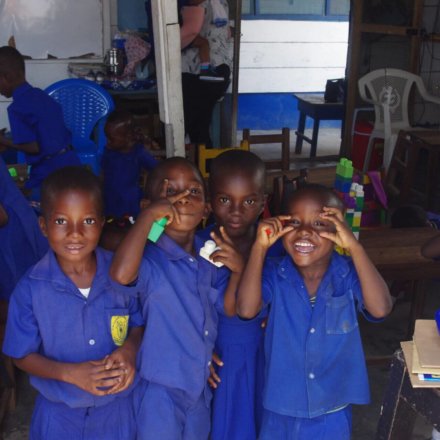 Ghana, Sozialarbeit-mit-Kindern, Freiwilligenarbeit