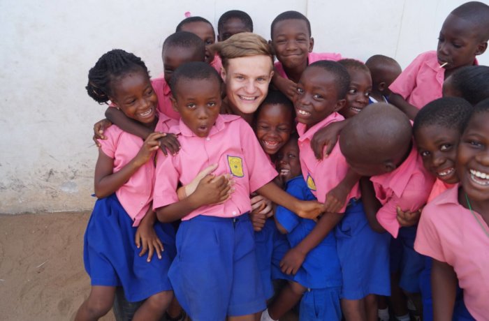 Unterrichten, Afrika, Freiwilligenarbeit, Ghana