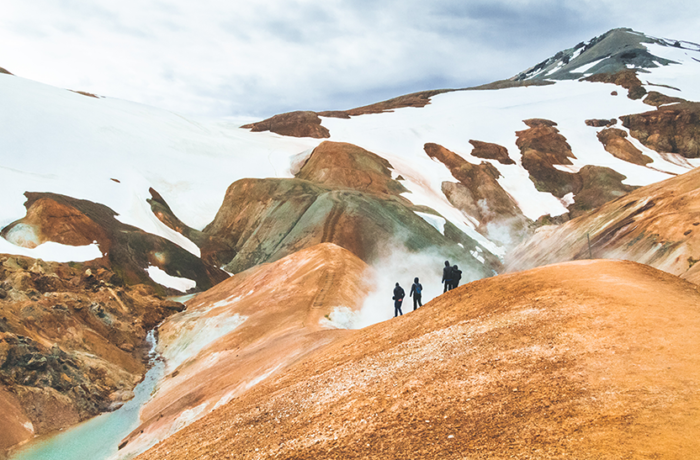 Landschaft, Island, Freiwilligenarbeit