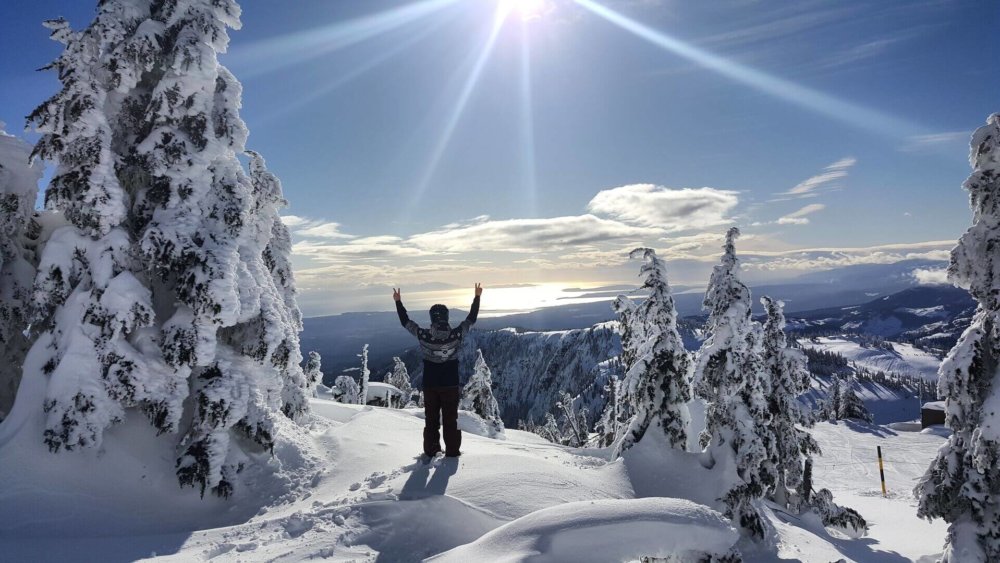 Ski Resort Mt. Washington Vancouver Island BC