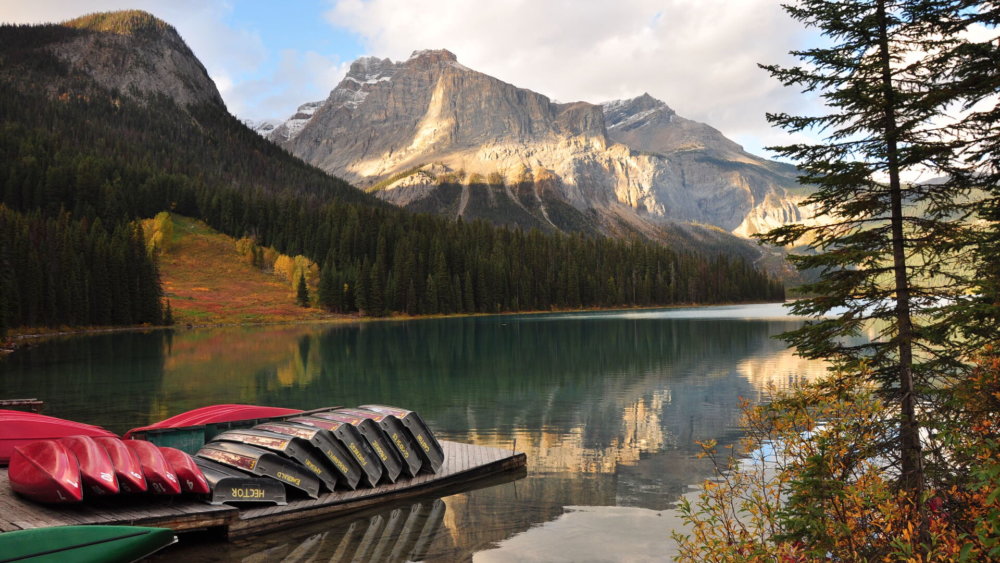 Landschaft, Natur, Kanada, see