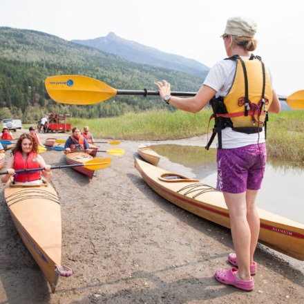 Revelstoke kayaking instruction