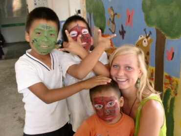 Sozialarbeit-mit-Kindern, Freiwilligenarbeit, Kinder, Mexiko