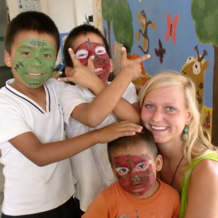 Sozialarbeit-mit-Kindern, Freiwilligenarbeit, Kinder, Mexiko