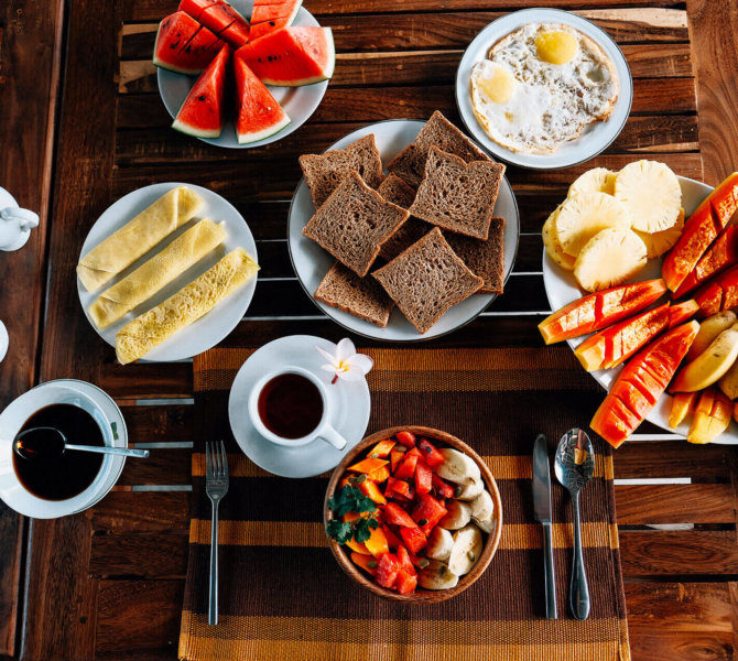 Essen, Früchte, Obst, Surf-Camp, Surfen, Life-Changer