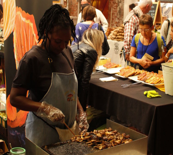 Markt-Südafrika-Grillen